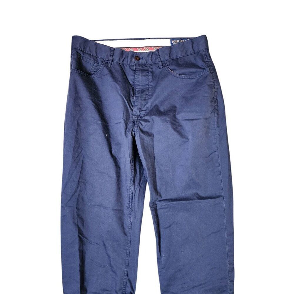 Ralph Lauren Polo Golf Tailored Fit Straight Leg Pants Mens 32 x 34 Navy Blue